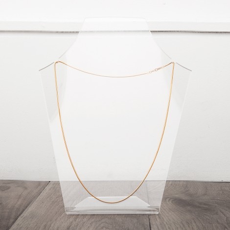 Rolled gold chain