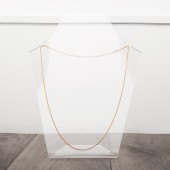 Rolled gold chain