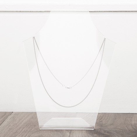 9ct White Gold 20"