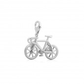 Bicycle Charm in Sterling Silver