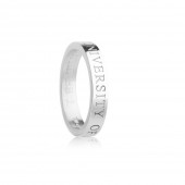 Silver with polished finish