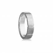 Sterling Silver with Satin Finish