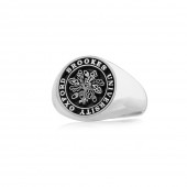 Sterling silver or white gold | Antique finish