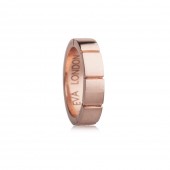 9ct Rose Gold with Polished Finish