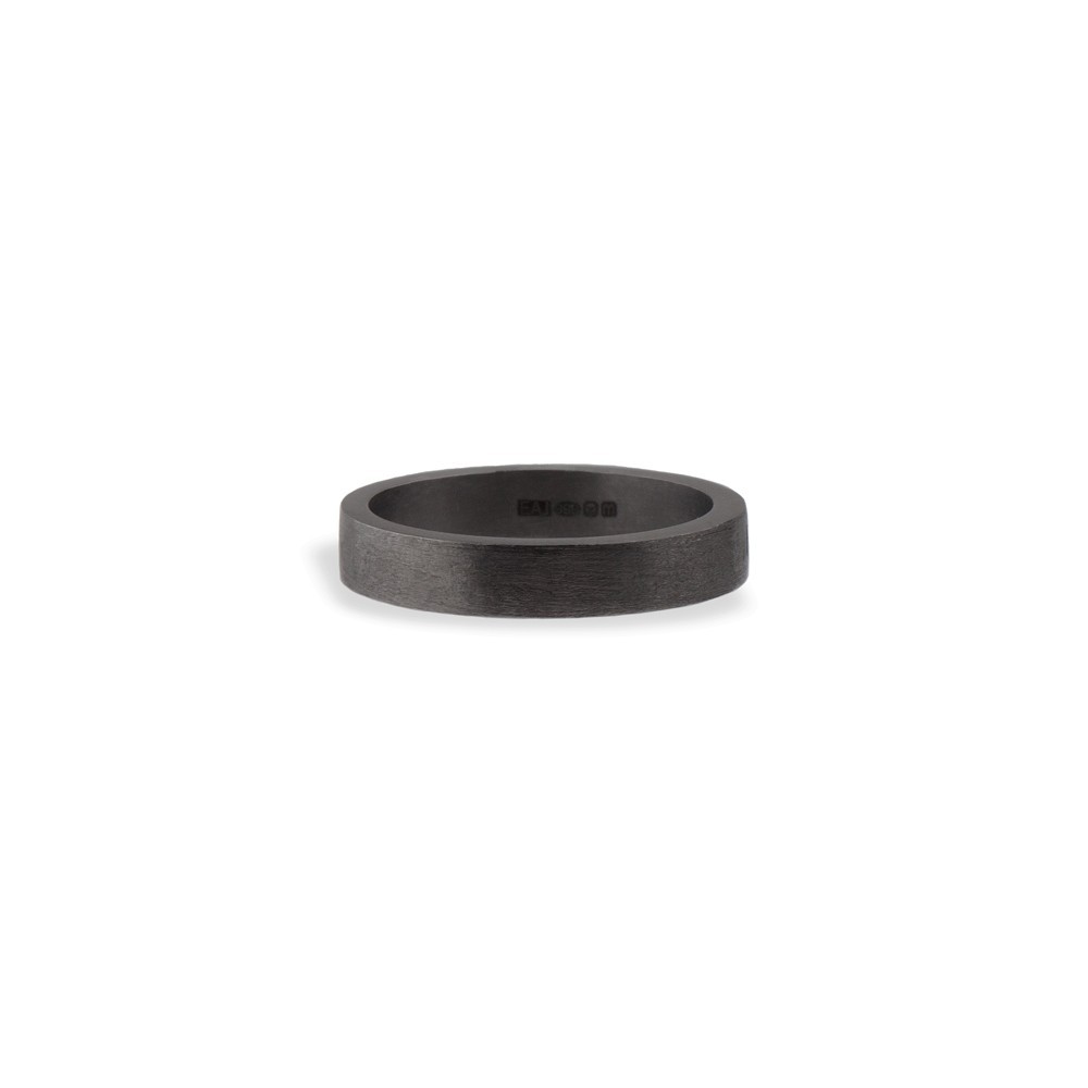 Black Rhodium Edition Graduation Band Ring