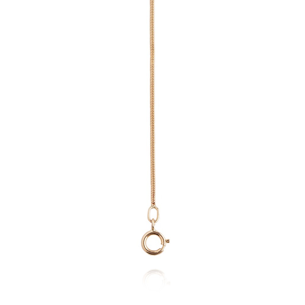 Rolled gold necklace sale