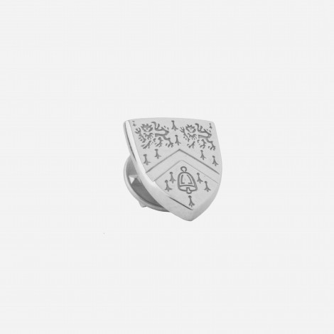 Wolfson College Lapel Badge in Sterling Silver
