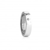 Chelsea College Ring in Silver & White Gold