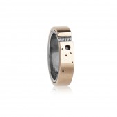 Central Saint Martins Ring in Yellow Gold